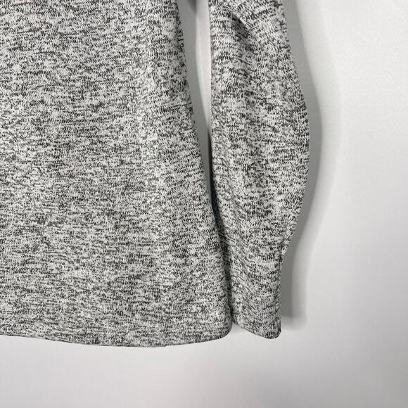 Columbia Womens XSmall Gray Darling Days Pullover Sweatshirt Fleece Button Hood - Picture 4 of 9